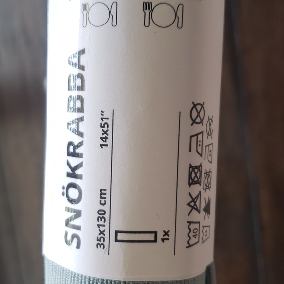 IKEA Table Runners 14"x51" SNOKRABBA Set of 3 - Picture 3 of 15